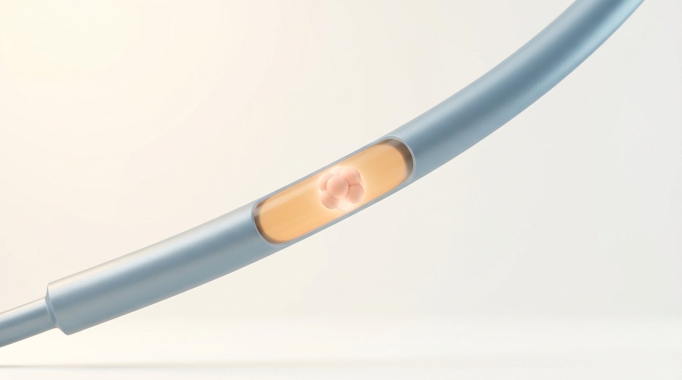Loaded catheter — full view. — variant D