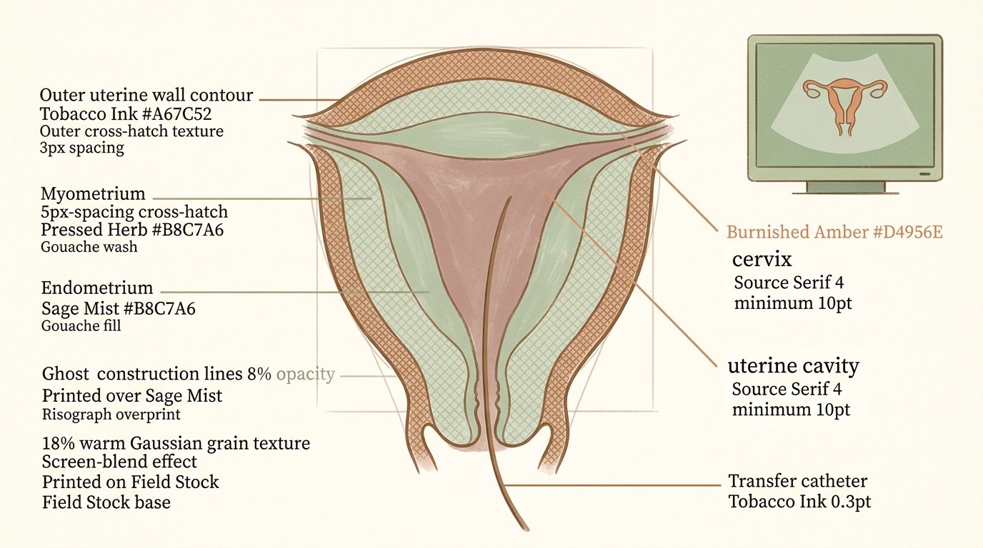 The procedure — anatomical centerpiece. — variant D